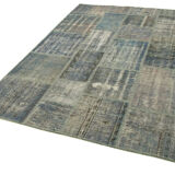 Tapis turc surteint fait à la main 174 cm x 243 cm