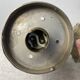 Art Deco style fish wall light in silver metal
