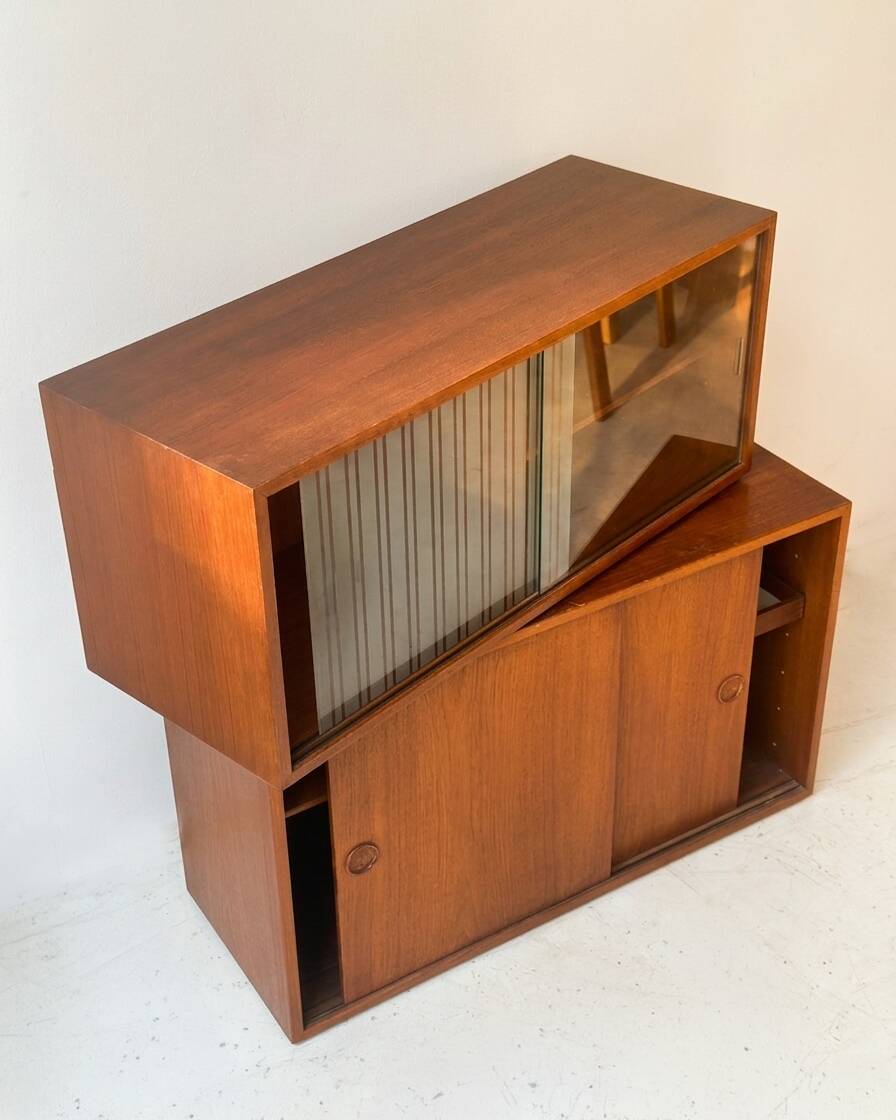 Modular wall system by kai kristiansen - fm møbler