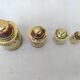 Brass scale weight