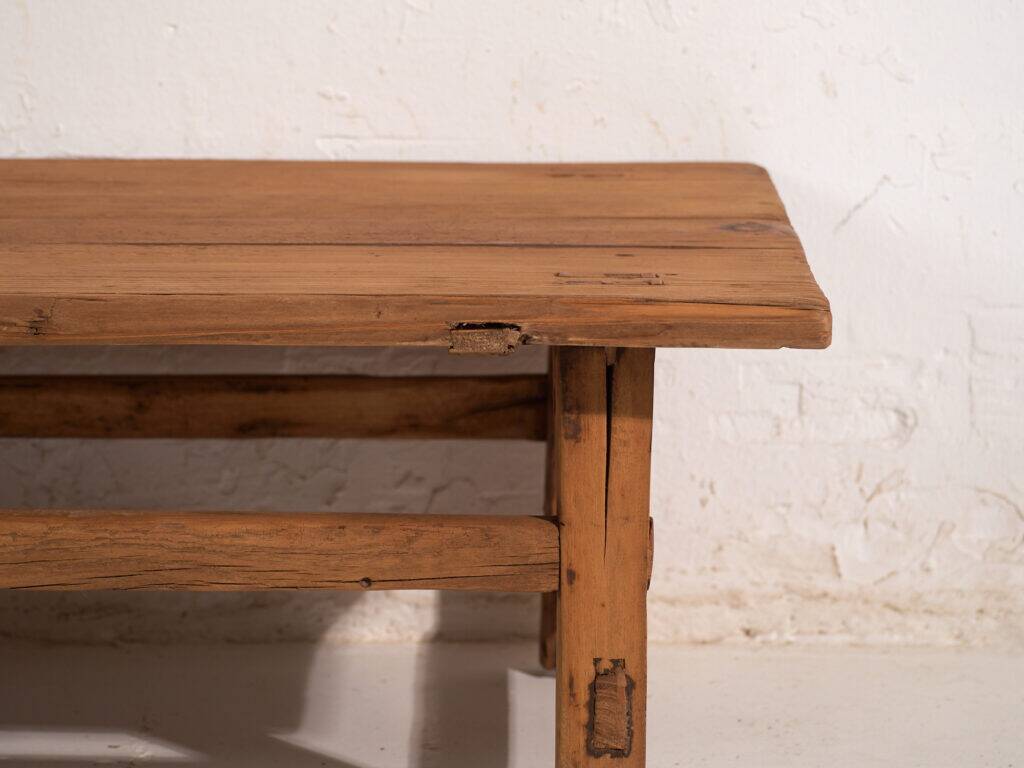 Antique pine coffee table – China, circa 1890