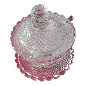 Baccarat crystal sugar bowl