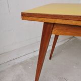 Vintage table with system