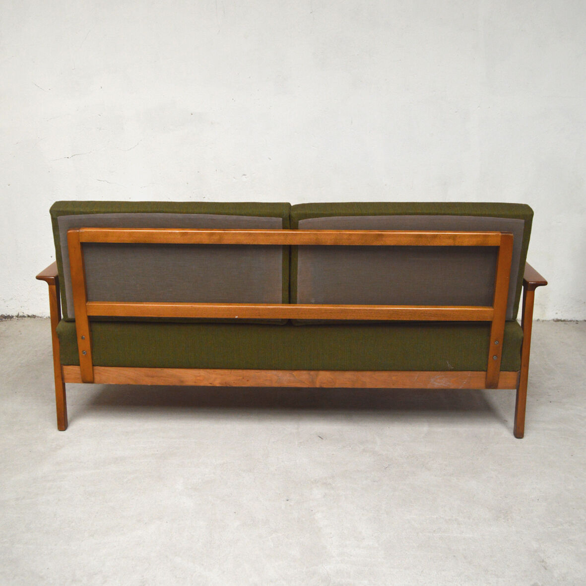 Daybed bench Scandinavian 2 places, 1960