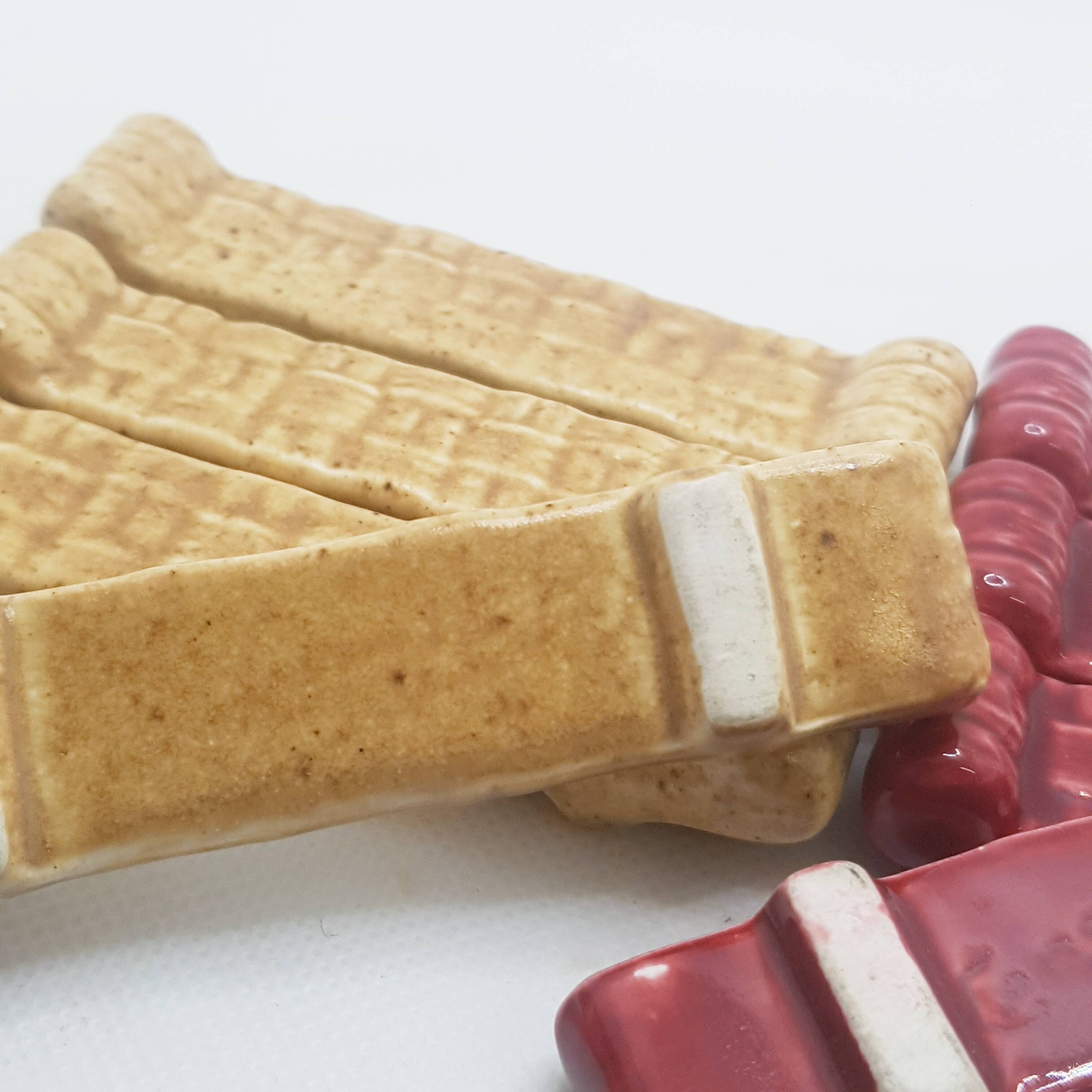 8 ceramic cutlery holders