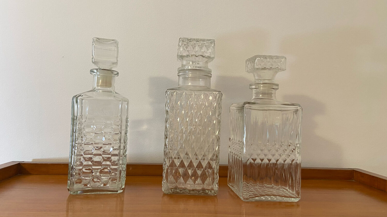 BHV PRODUCT - Vintage Glass Whisky Carafe