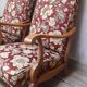 Pair of vintage 1950 armchairs