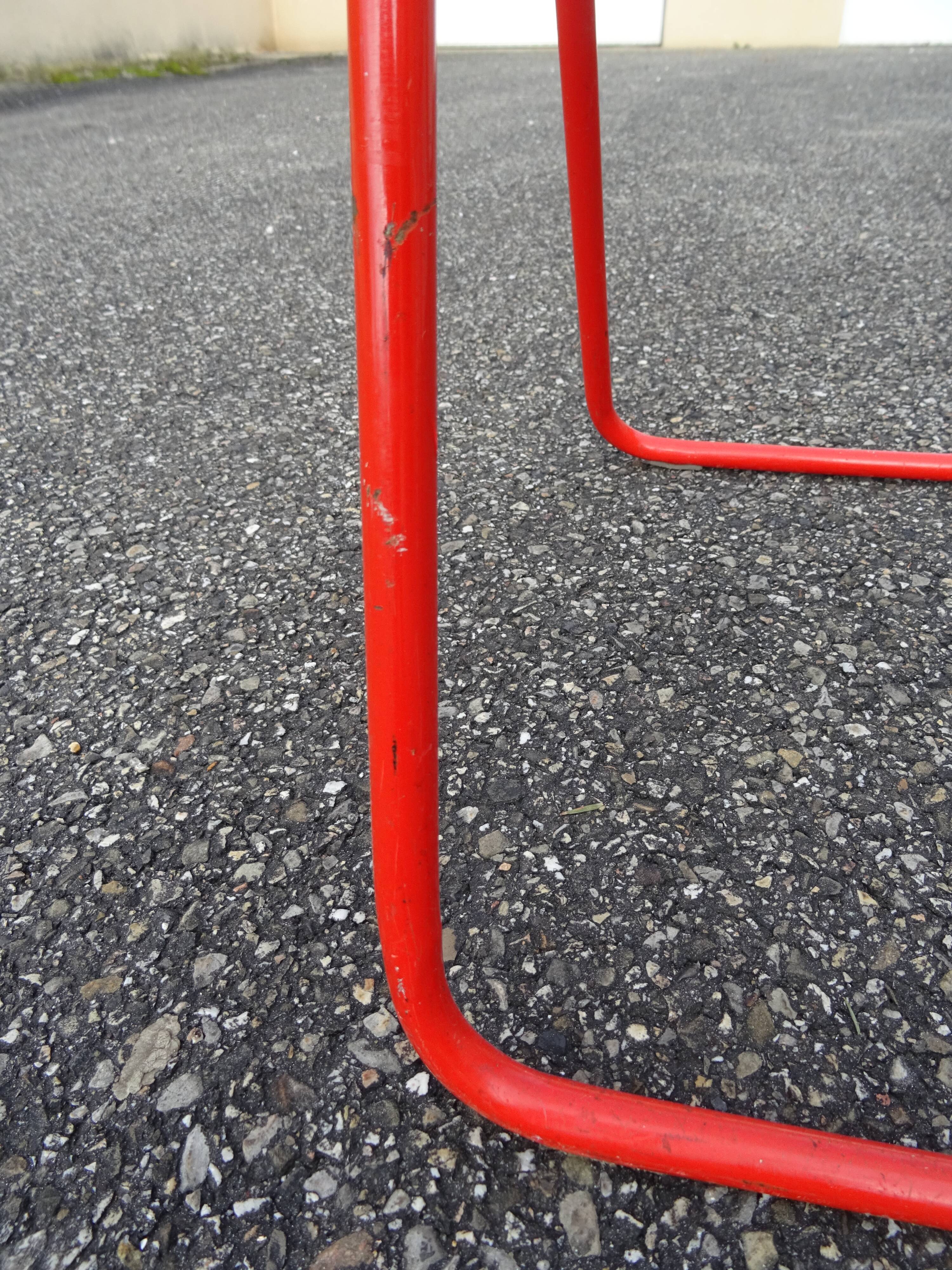 Pair of folding chairs Ted Net N. Gamelgaard 80s Ikéa