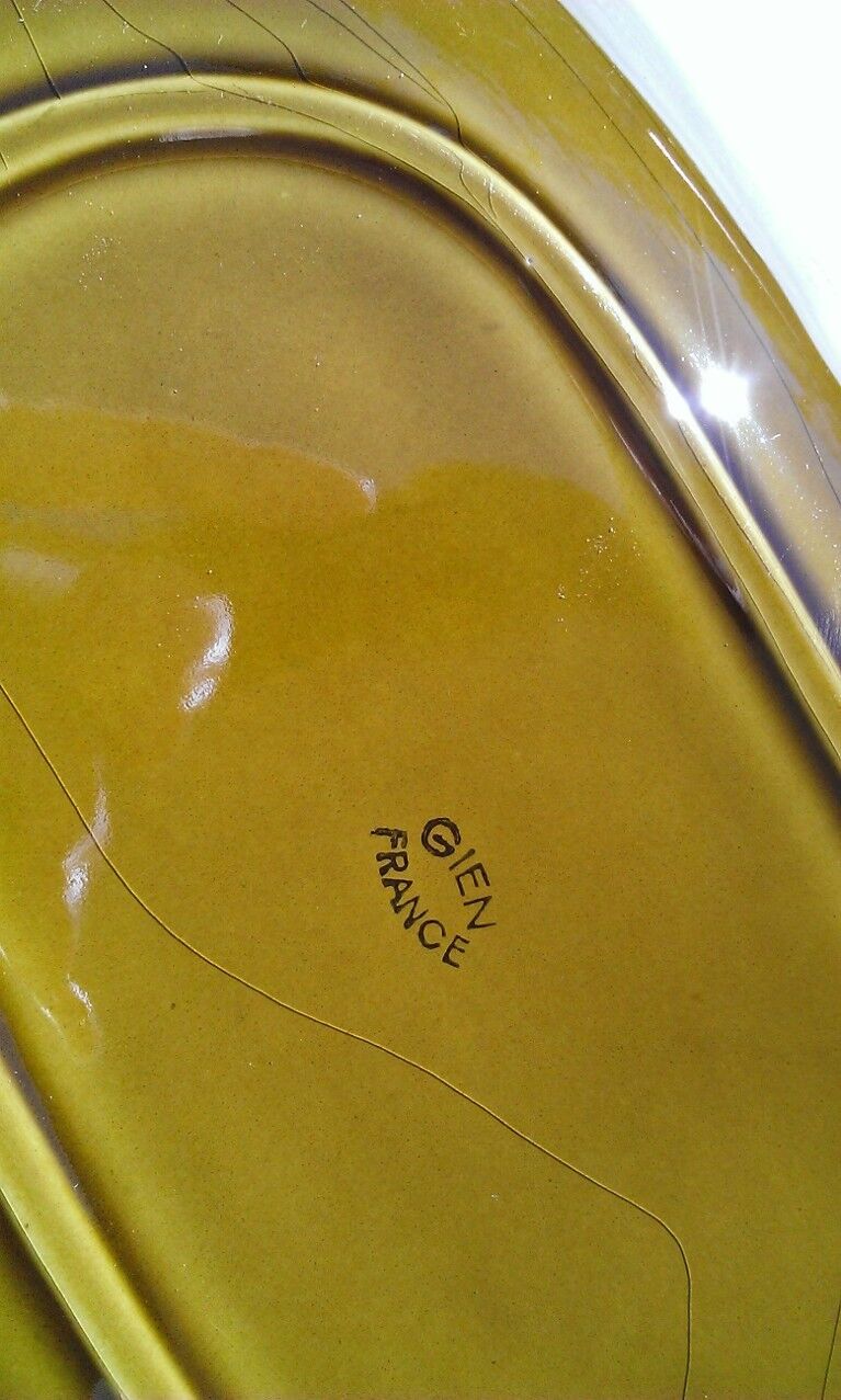 2 plates rectangular khaki gien