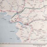 SNCF map in old Brittany