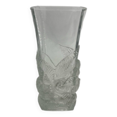Vase avec décor année 70