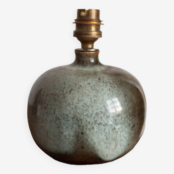 Signed ceramic ball vase. 1950.