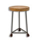 Mid century industry stool, 1950´s, Czechoslovakia
