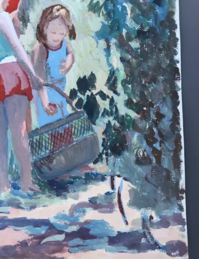 Kiosk on the banks of the Seine