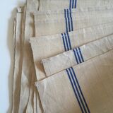 60s blue-bed linen towels