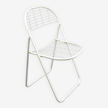 Metal Folding Chair by Niels Gammelgaard for Ikea