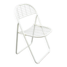 Chaise pliante en métal par Niels Gammelgaard pour Ikea