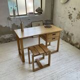 Architect's desk and stool from the 70s