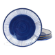Medium plate - PALME blue border