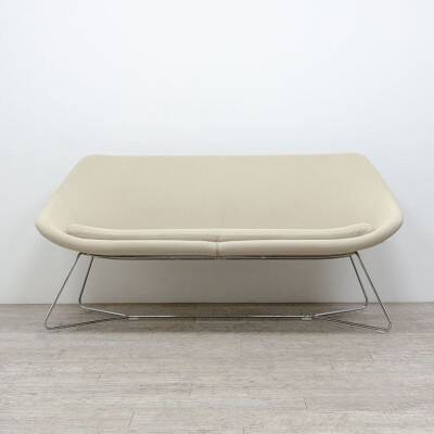 Canapé Allermuir Open en tissu beige