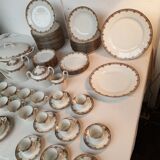 Limoges porcelain service set