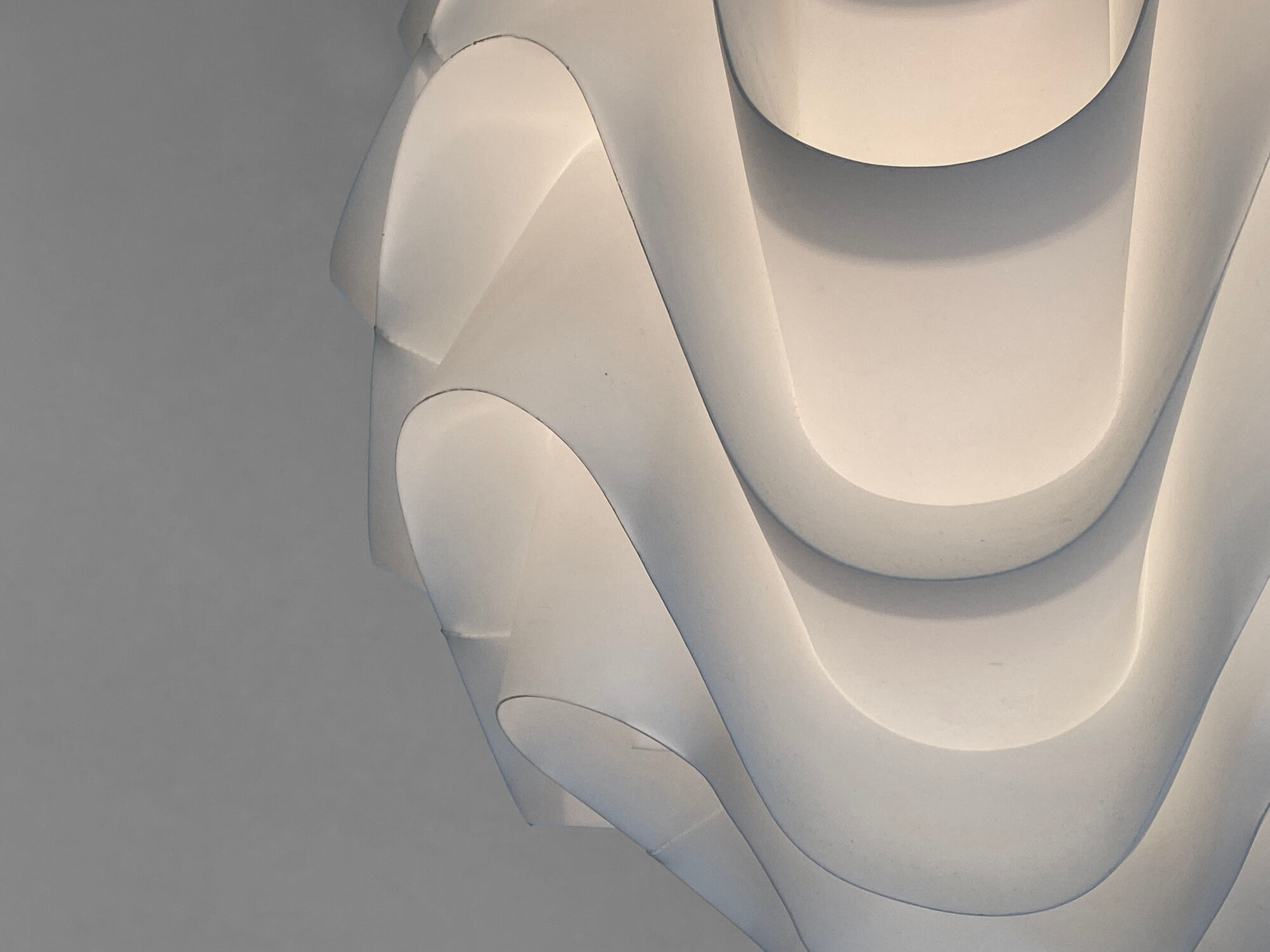 Pendant light P172 by Poul Christiansen for Le Klint, Denmark 1970s