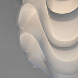 Pendant light P172 by Poul Christiansen for Le Klint, Denmark 1970s