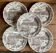5 plates N Fontabesso Italy