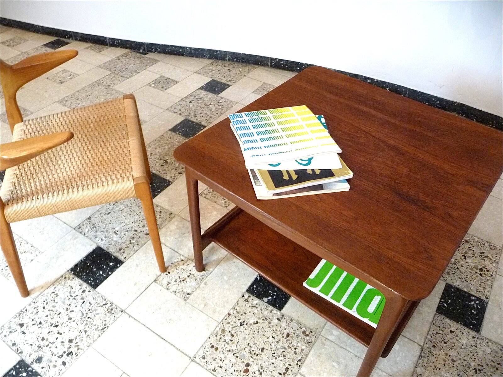 Danish teak coffee table by Hvidt & Mølgaard for France & Daverkosen, 1950s