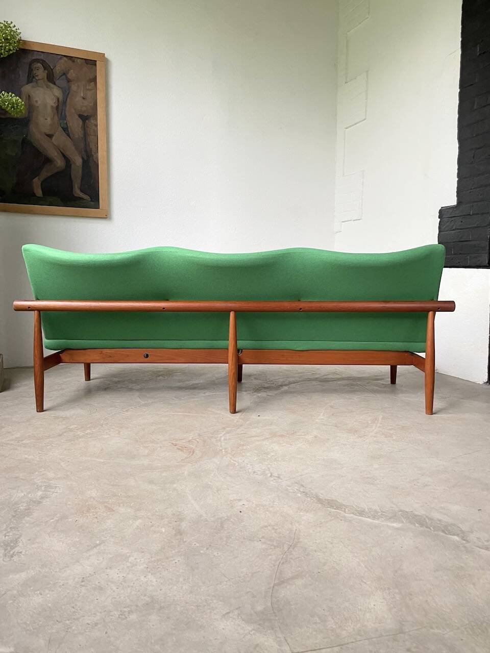 Finn Juhl three-seater bench “Japan” model France & Son