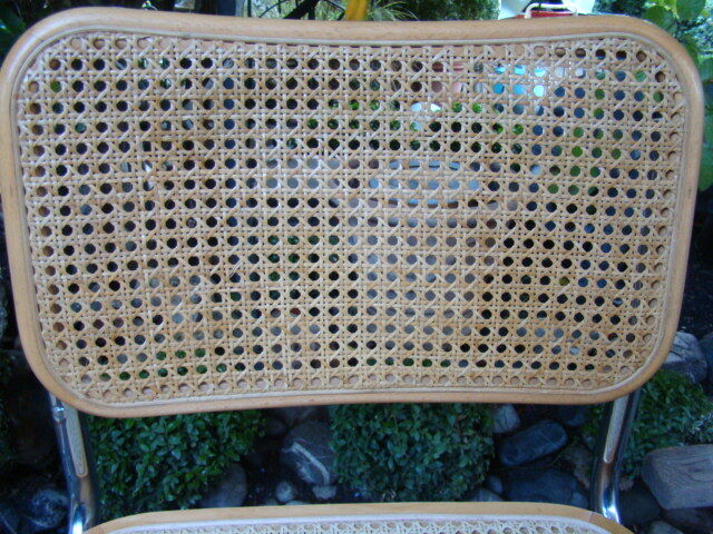 Pair of chairs Cesca B32 Marcel Breuer