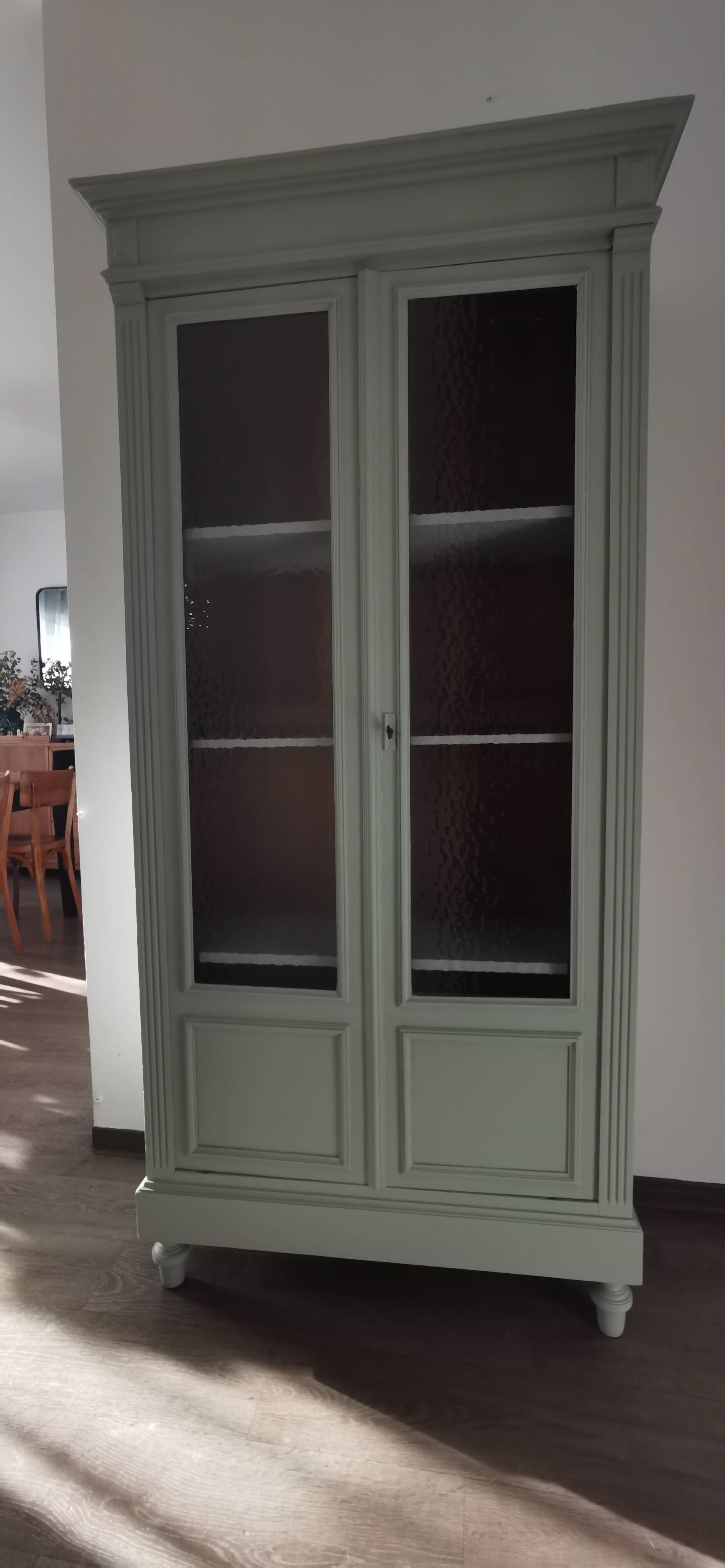 Parisian glass cabinet