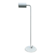 White metal floor lamp reading light 1980