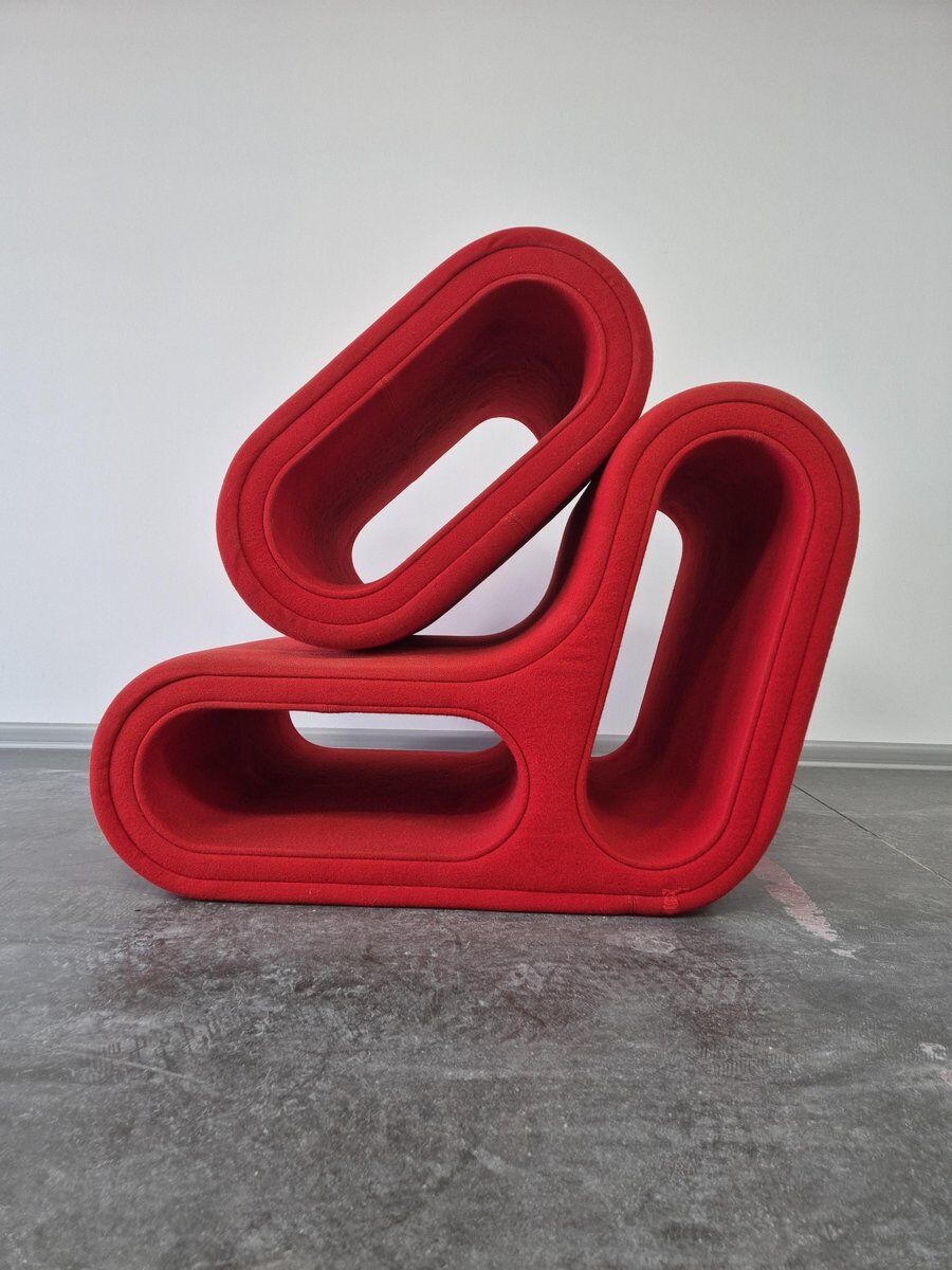 Set of Other One lounge chair with ottoman by Leif Jörgensen for Hay, 2004