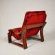 Fauteuil et tabouret , années 1960