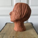 Terracotta bust