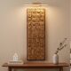 Brutalist Wall Panel in Terracotta by Ron Hitchins – 48 Tiles