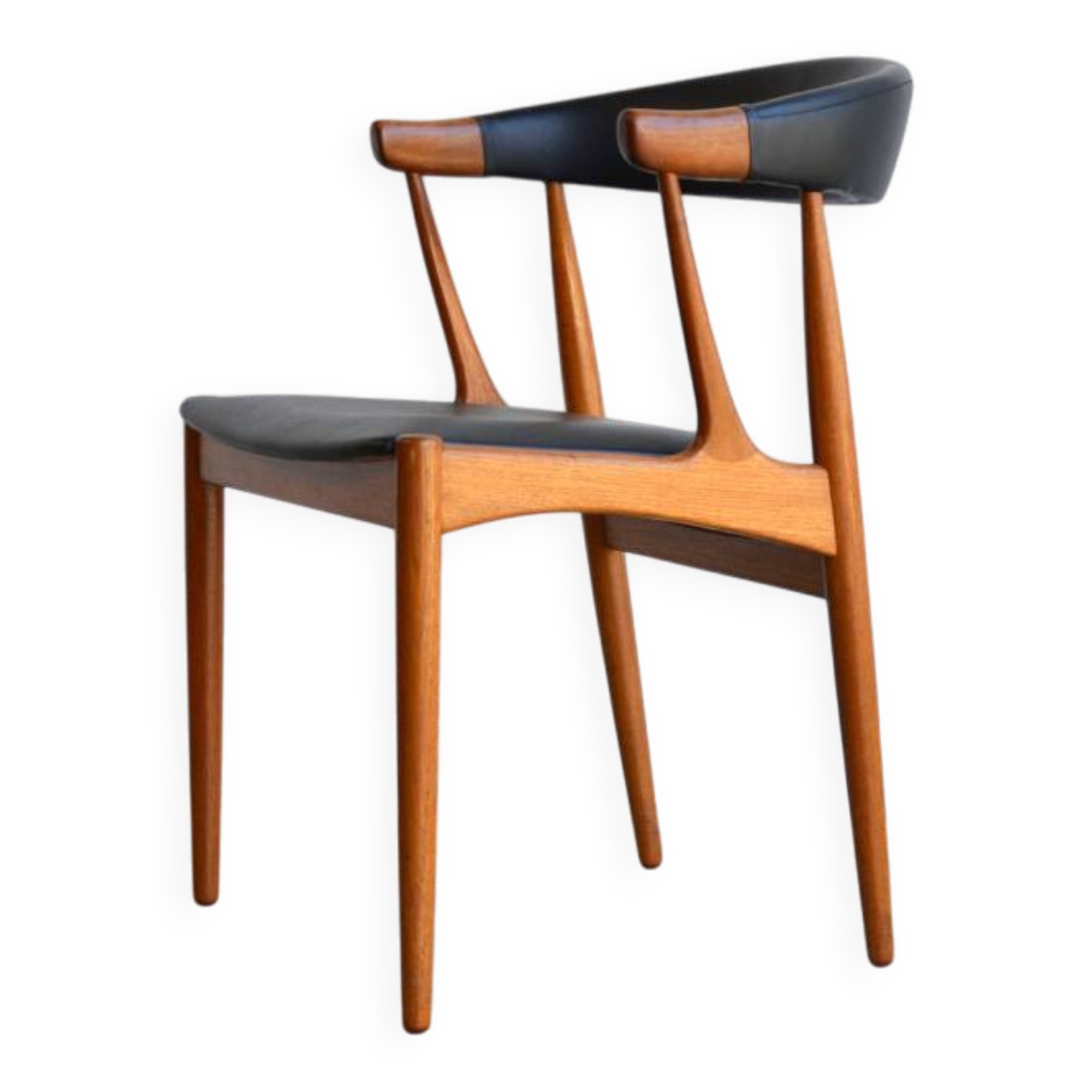 BA113 Armchair in Teak by Johannes Andersen, Denmark, 1960s