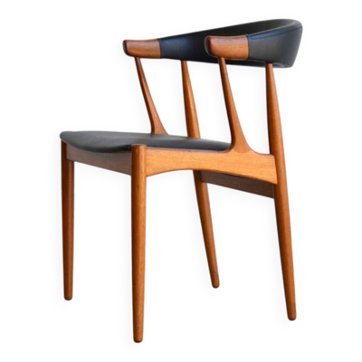 Fauteuil Modèle BA113 en Teck par Johannes Andersen, Danemark, 1960s