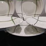 8 céranord st amand deep plates “bayonne” model