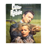 Original film poster "Caesar and Rosalie" from 1972 Romy Schneider, Montand...