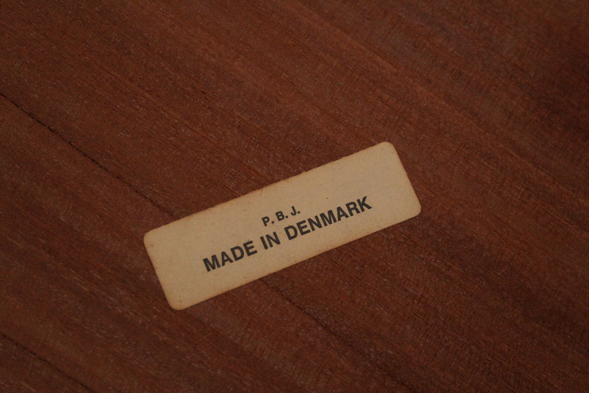 1960s desk in teak, Design P.B.J. Denmark