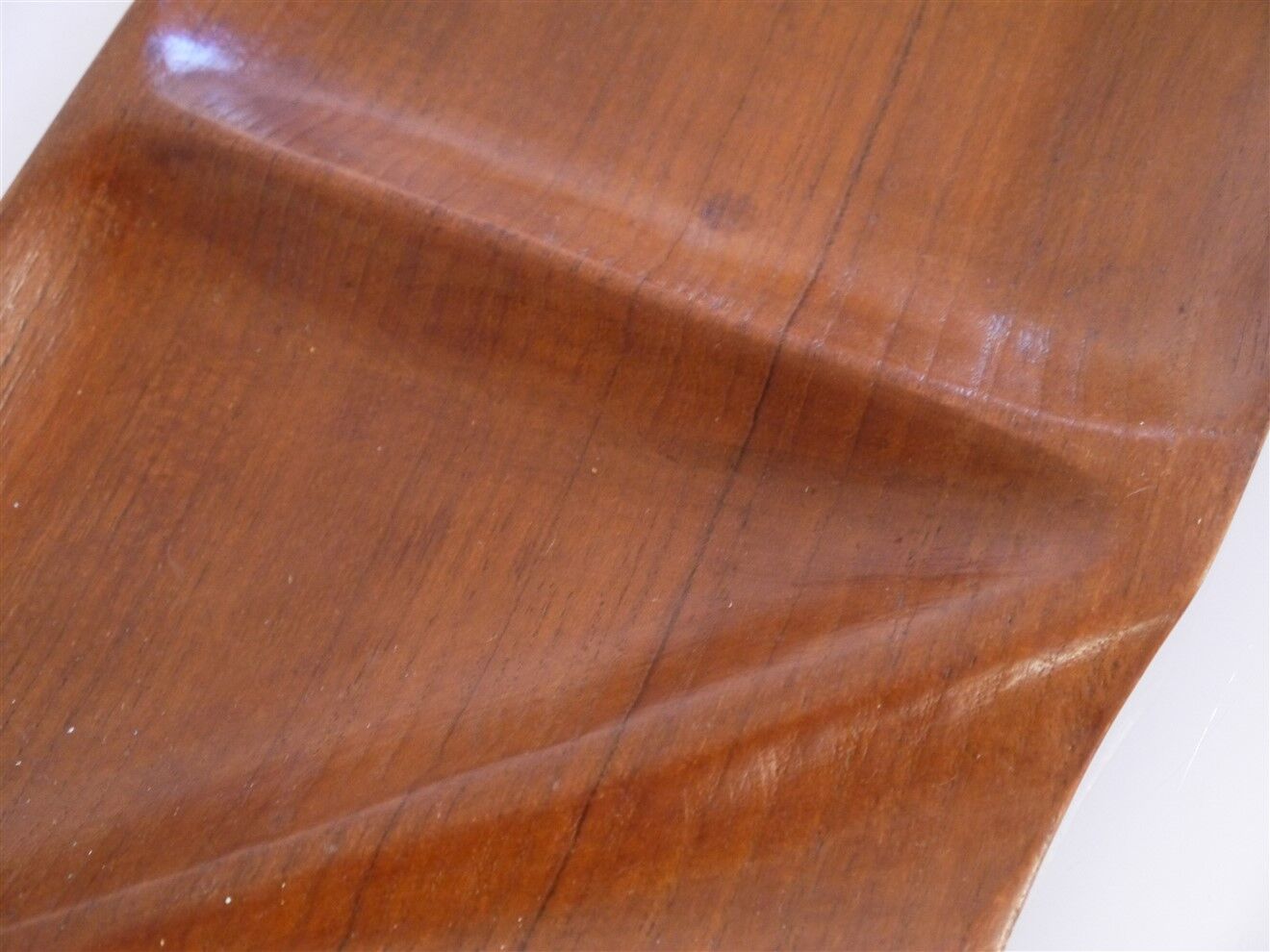 Plateau suédois vintage en teck de Sowe-konst 1960