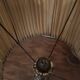 Pair of vintage brass bedside lamps