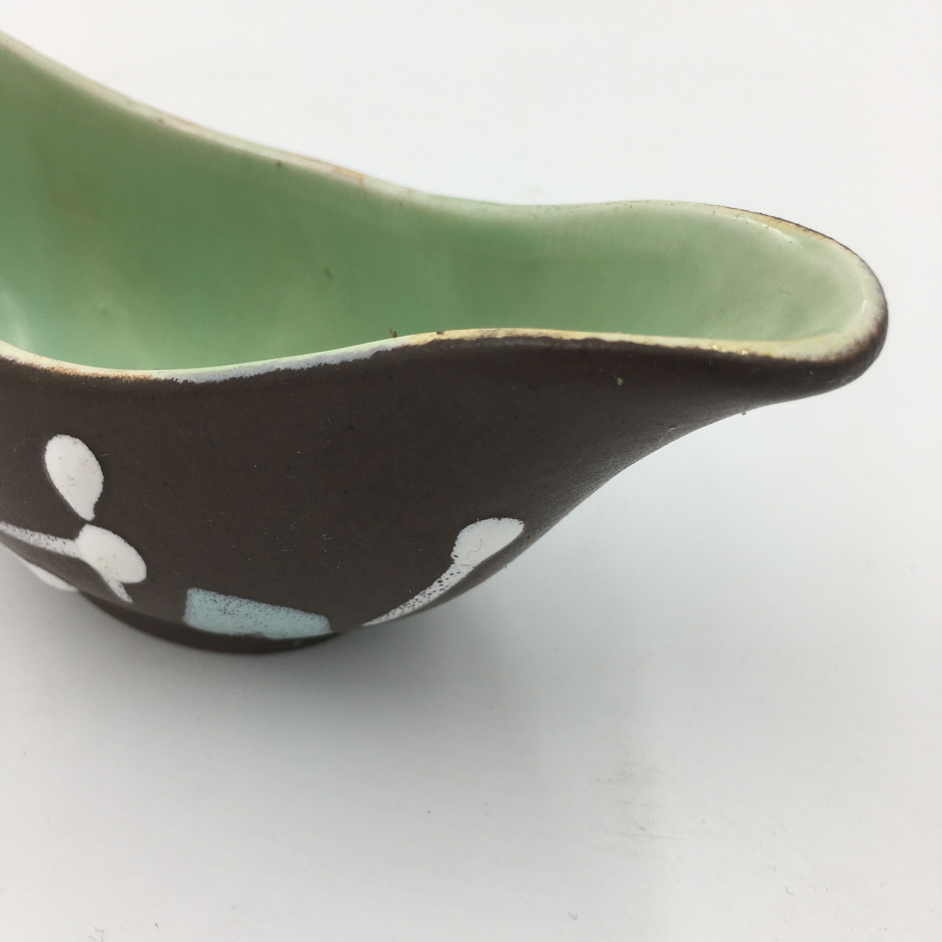 Vintage ceramic gravy boat