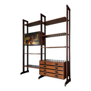 Unité murale en teck - italien milieu