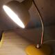 60s yellow desk lamp