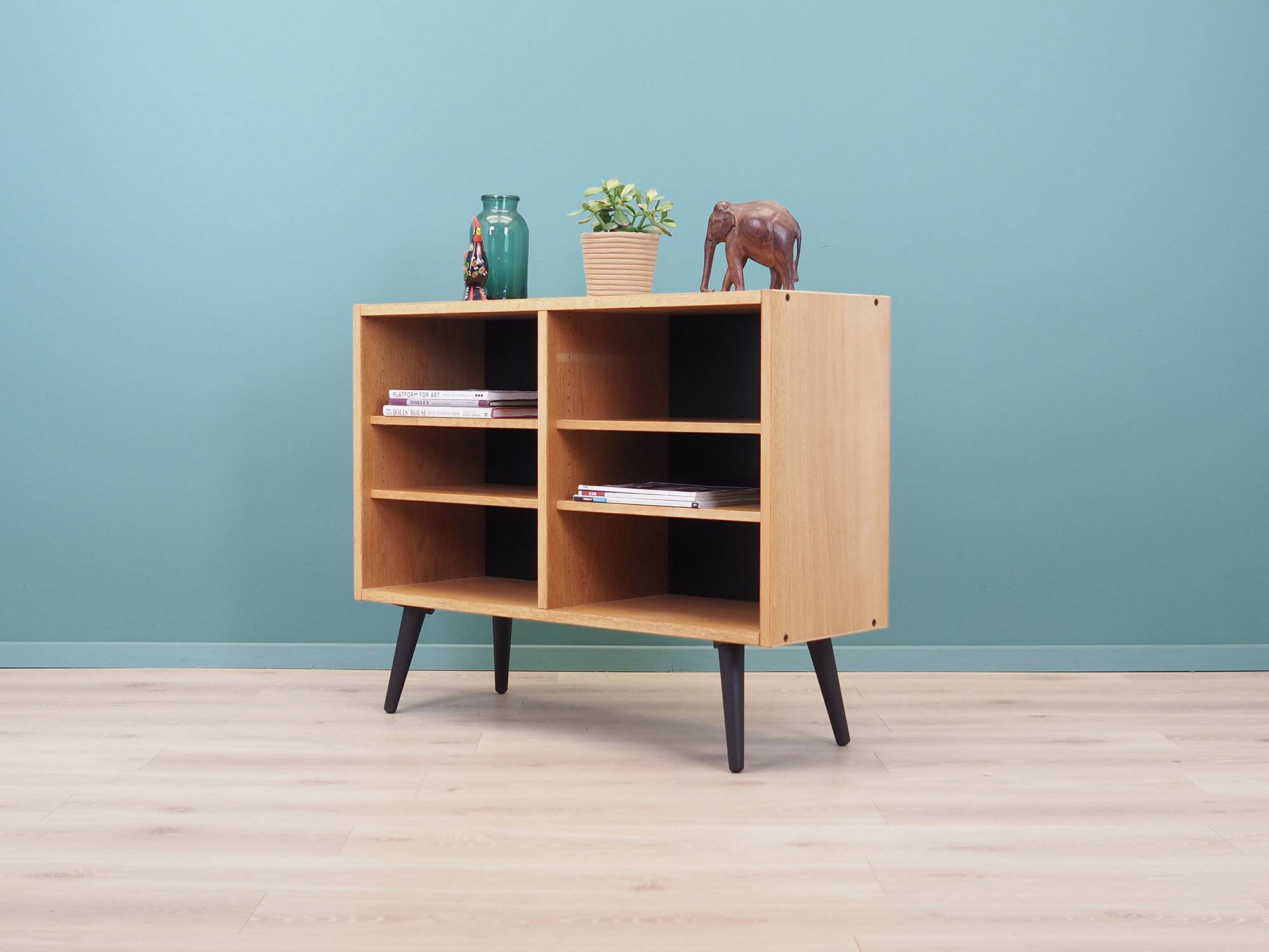 Ash bookcase, Danish design, 1970s, production: Denmark