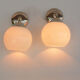 Pair of VEB Vereinige Gorlitz sconces, Germany in the 1950s