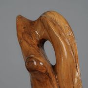 Organic wood sculpture by H. Hinfelaar, Netherlands, 1980s
